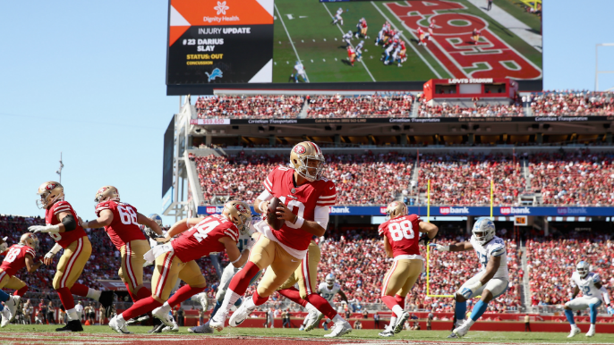 ‘It feels like a loss’: 49ers’ season-opening win marred by near fourth-quarter collapse