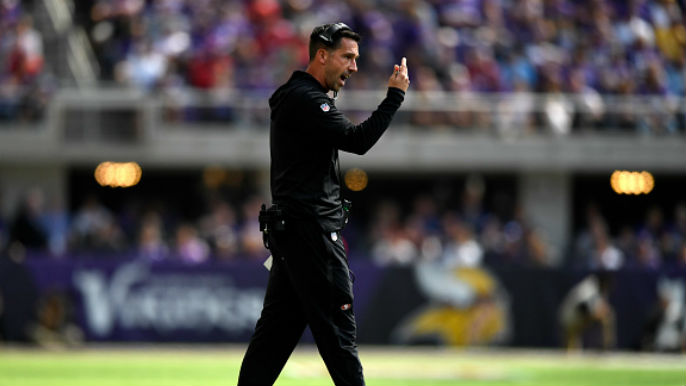 Jimmy Garoppolo throws three interceptions in 49ers’ opening loss to Vikings