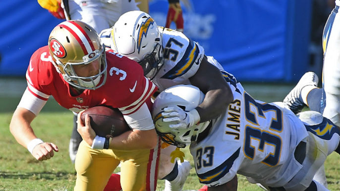 Five thoughts from 49ers’ two-point loss to Chargers