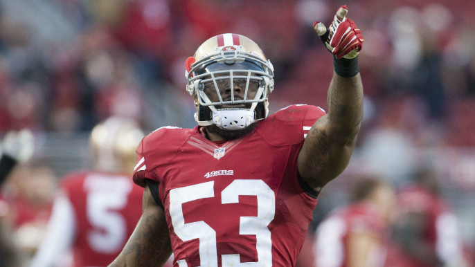 NaVorro Bowman went to team facility to announce retirement as 49er