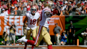 49ers unrelenting in bludgeoning of Bengals, but lose Joe Staley for a while