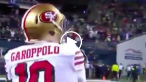 Jimmy Garoppolo fined by NFL for throwing football to fan after win over Seahawks