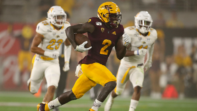 49ers trade up six spots in first round for Arizona State dynamo Brandon Aiyuk