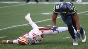 Garoppolo no-shows, Kittle exits injured as 49ers’ offense looks hapless until too late in loss to Seattle