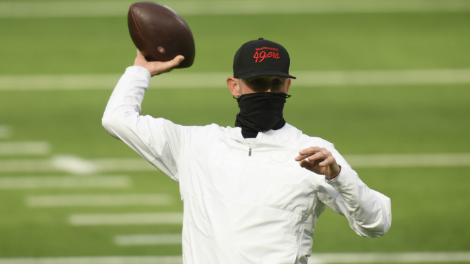 Kyle Shanahan has request for special delivery from Tonelli when he flies to game in Arizona