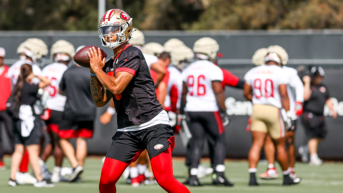 49ers Practice Report: Lance gets one with the ones, shines again