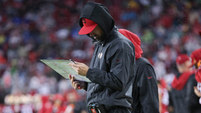 Shanahan says weather affected communication during loss to Colts