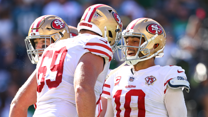 Mike McGlinchey recounts reaction when he heard Jimmy Garoppolo was returning to 49ers