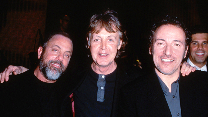 On This Day Bruce Springsteen Paul Mccartney Billy Joel Inducted Into Rock And Roll Hall Of 9892