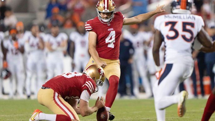 Kyle Shanahan provides update on Jake Moody status for Week 1