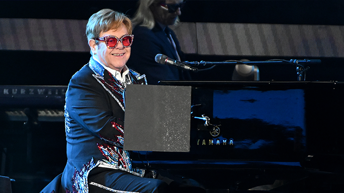 Elton John: The man behind hits such as 'Rocket Man' and 'Your Song